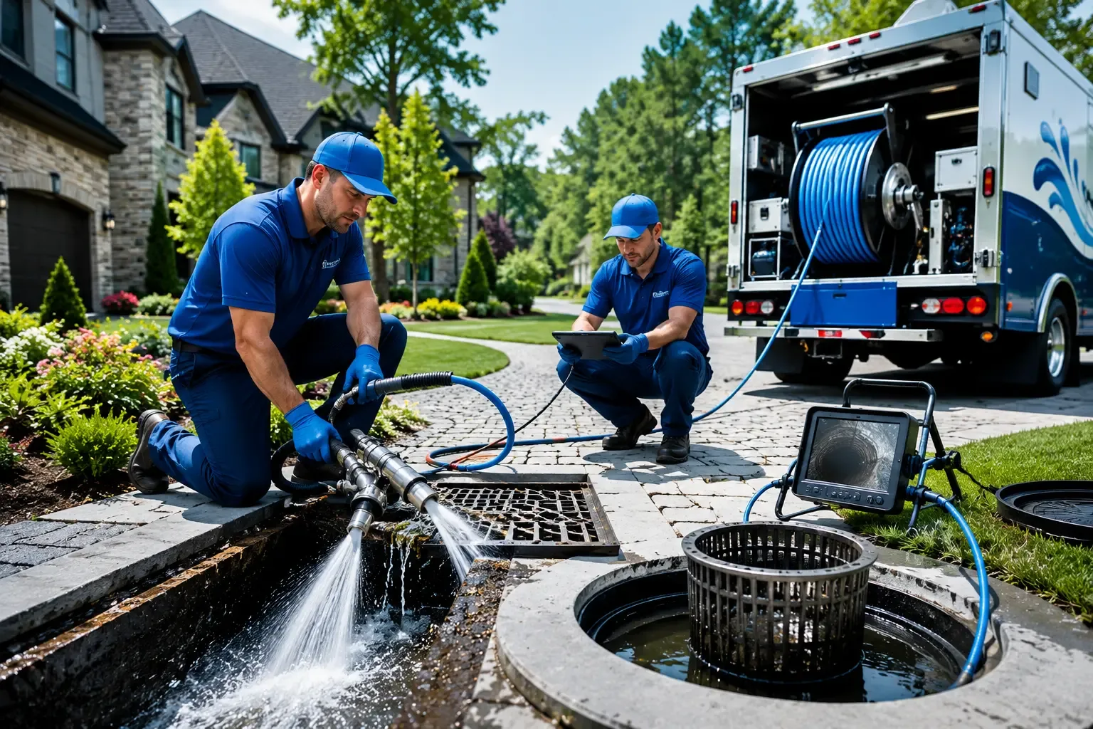 Local outdoor drain cleaning professionals in Weimar, TX